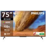 Philips 190 cm (75 inches) 8300 Series 4K Ultra HD Smart QLED Google TV 75PQT8300/94