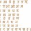 Plain Laser Cut Wooden Hindi Alphabets/Letters, Child