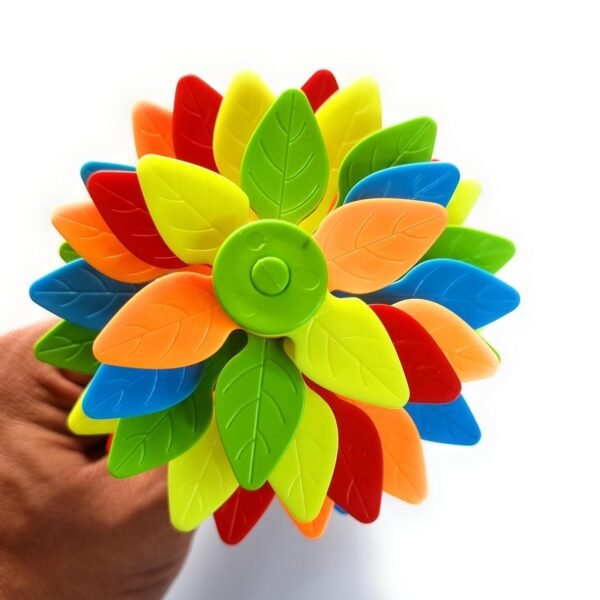 Premium Candy Flower Toy for Kids | Fun Spin Toy for Stress Relief | Lollipop Sensory Toy for Boys and Girls Ages 3 and Up | Best Return Gift | Colorful Spinning Toy for Fine Motor Skills