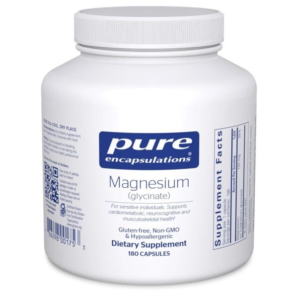 Pure Encapsulations Pure Encapsulations Magnesium (Glycinate) 180 Caps
