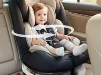 R for Rabbit Jack N Jill Grand ISOFIX Car Seat for Baby 360° Rotatable Convertible Kids Car Seat of 0 to 12 Years Age Comes with 5 Point Safety Harness ECE R44/04 Safety Certified (Grey)