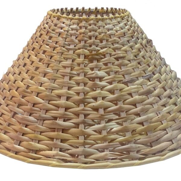 RDC Round Cane Lamp Shade for Table or Floor Lamp (13-inches)