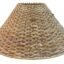 RDC Round Cane Lamp Shade for Table or Floor Lamp (13-inches)