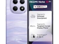 REDMI Note 15 5G (Mist Purple, 8GB RAM 128GB Storage) | 108MP OIS Camera | Snapdragon 6 Gen 3 | 17.2cm Tough Curved AMOLED Screen | Segment’s Slimmest Phone | 5520mAh Si/C Battery | 45W Fast Charging