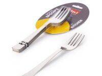 RITU Royal Stainless Steel Fruit Forks Set of 6 Silver Mini Reusable Cutlery for Fruits Snacks Desserts Lightweight Durable Forks for Daily Use Lunchboxes Parties Small Gatherings Rust Resistant