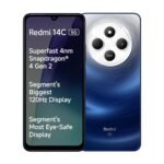 Redmi 14C 5G (Starlight Blue, 4GB RAM, 128GB Storage) | Superfast 4nm Snapdragon 4 Gen 2 | 120Hz 17.47cm (6.88”) Display | 5160mAh Battery | 50MP Dual Camera | Premium Starlight Design