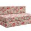 Rosebell Foldable Printed Three Seater Sofa Cum Bed, Sofa Bed 5 X 6 Feet, Washable Cover- Perfect for Living Room & Office, Guest Room - Multicolor