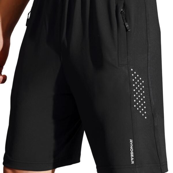 RynoGear Men's Shorts with Zipper Pocket