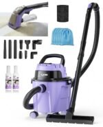 SEZNIK Mighty Wet and Dry Vacuum Cleaner for Home | Spot Cleaning & Blowing | 1300Watt, 20KPA Suction | 9 Attachments | 6m BIS Cord | Includes 1 Year Maintenance Kit Worth ₹2699