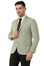 SaintX Men's Formal Blazer | Fully Lined | Slim Fit | Professional Jacket | Premium Business Formal Suit | Office | Wedding | All Purpose
