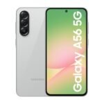 Samsung Galaxy A56 5G (Awesome Light Gray, 8GB, 256GB) | Metal Frame | Gemini Live | Awesome Intelligence (AI): Circle to Search, Instant Slo-Mo, Auto-Trim, Object Eraser | Flagship Grade Camera