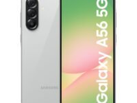 Samsung Galaxy A56 5G (Awesome Light Gray, 8GB, 256GB) | Metal Frame | Gemini Live | Awesome Intelligence (AI): Circle to Search, Instant Slo-Mo, Auto-Trim, Object Eraser | Flagship Grade Camera