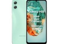 Samsung Galaxy M05 (Mint Green, 4GB RAM, 64 GB Storage) | 50MP Dual Camera | Bigger 6.7" HD+ Display | 5000mAh Battery | 25W Fast Charging | 2 Gen OS Upgrade & 4 Year Security Update | Without Charger