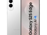 Samsung Galaxy S25 Edge 5G AI Smartphone (Titanium Silver, 12GB RAM, 512GB Storage) | Precision Built with Titanium | Ultra-Sleek and Premium with a 200 MP Camera | Snapdragon 8 Elite for Galaxy