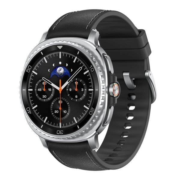 Samsung Galaxy Watch8 Classic (46mm LTE, Black) with 3nm Processor | Dual GPS | Sapphire Glass & Stainless Steel | 5ATM & IP68 | BP, ECG, IHRN & Vascular Load Monitoring | Anti-oxidant Index