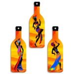 Sehaz Artworks Wall Hanging Decorative Items | Home Decor Items for Wall | Decorative Items for Home | Welcome Home Wall Hanging | Living Room Decorative Items - African Dancing Girl