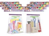 Shalimar Zip 'N' Slider (Press Fit) Bags | Large 30.5 cm X 35.5 cm | Pack of 90 Bags | Ziplock/Multi-Purpose Storage Bag | Reusable & Reclosable with Double Lock | Color - Natural