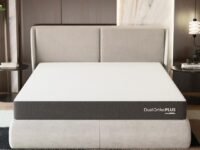 SleepyHug Ortho Dual Comfort Plus Mattress | 5-Inch Reversible Design with Hard & Soft Foam | AirCell Grid Support for Back Pain Relief | 72x72x5 Inch (King, Grey) | 7-Year Warranty