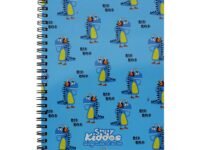 Smily Kiddos A5 Lined Notebook Dino Theme Blue