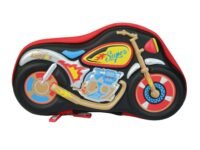 Smily Kiddos Moto Bike EVA Pencil Box EVA Pencil Case Speed Pencil Case Red Color Pencil Case Organizer