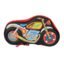 Smily Kiddos Moto Bike EVA Pencil Box EVA Pencil Case Speed Pencil Case Red Color Pencil Case Organizer