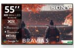 Sony 139 cm (55 inches) BRAVIA 5 4K Ultra HD Smart Mini LED Google TV K-55XR50