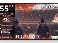 Sony 139 cm (55 inches) BRAVIA 5 4K Ultra HD Smart Mini LED Google TV K-55XR50