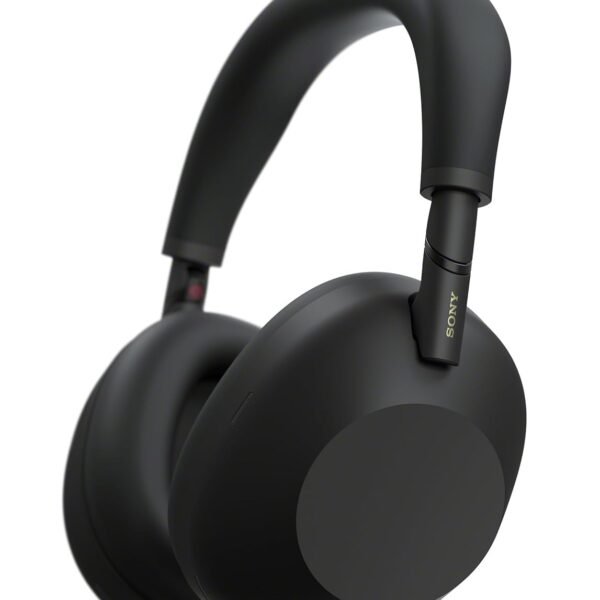 Sony WH-1000XM6 The Best Wireless Noise Canceling Headphones, HD NC Processor QN3, 12 Microphones, Adaptive NC Optimizer, Mastered by Engineers, Studio-Quality- Black