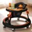 StarAndDaisy Baby Walkers for 9+, 6-18 Month Baby boy & Girl 360A° Walker for Kids for 6-24 Months with 7 Level Height Adjustment, Baby Walker with Switchable Food & Musical Toy Tray -Orange Black