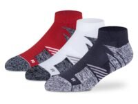 Supersox Ankle Sports Socks For Men Combo, Made with Breathable, Anti Odour & Moisture Absorbent Combed Cotton with a Extra Durable Welt & Cushioned Bottom (Pack Of 3)