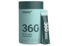 Supply6 360 Ultimate Health Powder for Women & Men | Daily Supplement with 63+Vitamins, Minerals, Probiotics, and Superfoods | Daily Greens | Gut Health supplement, Energy, Immunity (15 Servings)