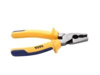 TATA AGRICO Multi-purpose Combination Plier Induction Hardened Cutting Edges| Plier for Cutting, Bending, Pulling & Gripping Wires & Nails| High Strength Construction| Ergonomic Grip (7-inch -Yellow)