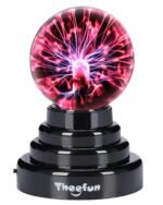 Theefun MB101 Magic Plasma Ball [Touch Sensitive] Nebula Sphere Globe Novelty Toy-USB Or Battery Powered