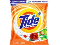 Tide Plus Detergent Washing Powder - 8kg Super Saver Pack | Jasmine & Rose Fragrance | 2X Deep Clean Power | World's No. 1 Detergent Brand