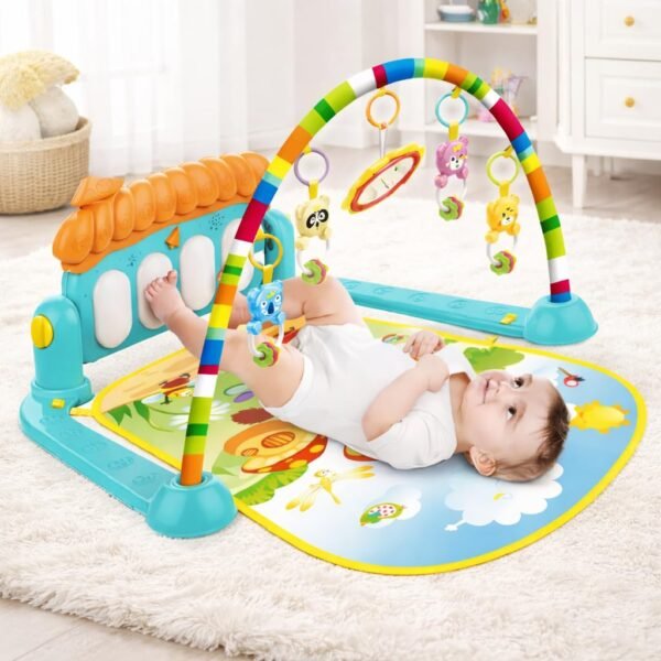 ToysBuddy Kick and Play Multi-Function ABS High Grade Plastic Piano Baby Gym and Fitness Rack Products