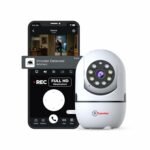 Trueview 2MP Smart CCTV Wi-fi Home Security Camera with Pan Tilt 360� View, 2 Way Talk, Cloud Monitor, Motion Detect, Supports SD Card Up to 256 GB, Night Vision (2MP Color Night Vision Smart Camera)