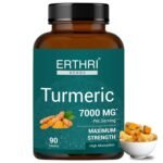 Turmeric Tablet - 7000mg, 90 tablets | 100% Natural Haldi Extracts | Helps Boost Immunity