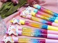 Unicorn Stationary Supply Set for Girls/Kids Unicorn Dairy+Unicorn Water Pen+Unicorn Pen Assorted Color Designs