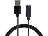 Upix USB Mi Trimmer Charging Cable 1 Meter (3.2 Feet), Compatible Only for Mi Trimmer, Shavers, Body Groomers - (Please Match Cable Port before Ordering, Check Images) (Works with 5V USB Adapter)