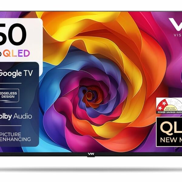 VW 127 cm (50 inches) Pro Series 4K Ultra HD Smart QLED Google TV VW50GQ1