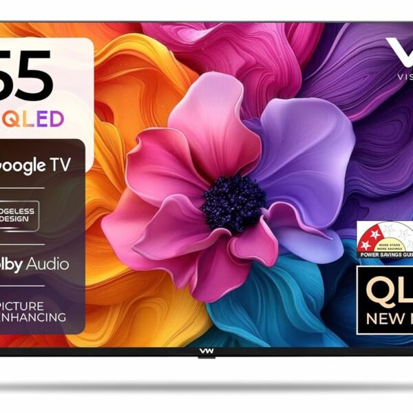 VW 140 cm (55 inches) Pro Series 4K Ultra HD Smart QLED Google TV VW55GQ1