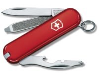 Victorinox Swiss Army Knife - Rally - 9 Functions, Multitool - Red, 58 mm