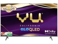 Vu 139cm (55 inches) GloQLED Series 4K QLED Smart Google TV 55GLOQLED25