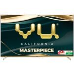 Vu 164cm (65 inches) Masterpiece Frame Series 4K QLED TV 65MASTERPIECE (Armani Gold)