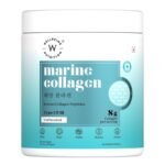 WELLBEING NUTRITION Pure Korean Marine Collagen Supplements for Women & Men,200g|Hydrolyzed Collagen Powder and Amino Acids|Supports Healthy Skin,Hair,Nails,Bone & Joint|Unflavored,1 count,25 servings