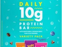 Yogabar Variety Pack 10 grams Protein Bars [Pack of 6], Pro-Blend & Premium Whey,100% Veg, Rich Protein Bar with Date, Vitamins, Fiber, Energy & Immunity for fitness.