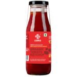 Zama Tomato Ketchup 300g Glass Bottle | Tomato Sauce | Natural Tomatoes | Tangy and Raw Flavour | Traditionally Produced | No Artificial Dyes and Flavours