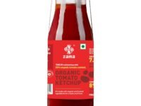 Zama Tomato Ketchup 300g Glass Bottle | Tomato Sauce | Natural Tomatoes | Tangy and Raw Flavour | Traditionally Produced | No Artificial Dyes and Flavours