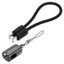 Zebronics Wattz 60CC4 Type-C to Type-C Braided Cable, PD 60W, Upto 480Mbps Data Sync, 20 cm, Durable, Charge & Sync, Rapid Charging, Compact with Keychain Case, For Laptops, Tablets, Mobiles (Black)