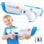 Zest 4 Toyz Holi Pichkari Water Gun for Kids Rechargeable Electric Water Gun with Autosuction High-Pressure Automatic Water Gun Long-Range Shooting Pichkari for Holi Celebrations - Blue